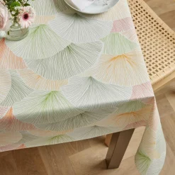 Nappe rectangulaire coton enduit (150 x 350 cm) Boston Multicolore