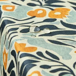 Nappe rectangulaire coton enduit (150 x 250 cm) Mafalda Multicolore