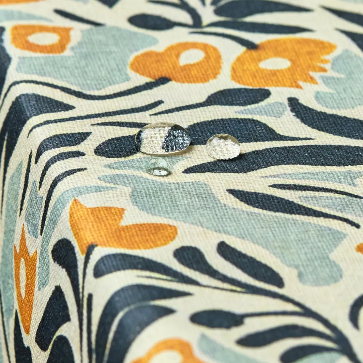 Nappe rectangulaire coton enduit (150 x 250 cm) Mafalda Multicolore