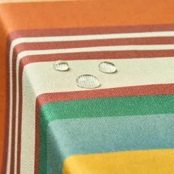 Nappe rectangulaire coton enduit (150 x 350 cm) Ajaccio Multicolore