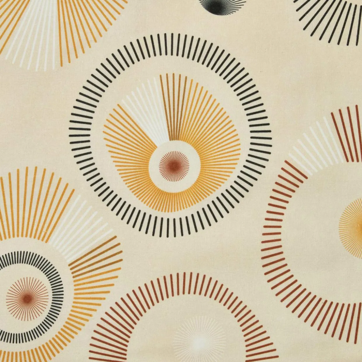 Nappe rectangulaire coton enduit (150 x 250 cm) Manhattan Beige