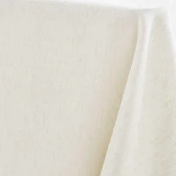 Nappe rectangulaire lin (140 x 240 cm) Pauline Ecru