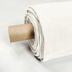 Nappe rectangulaire lin lavé (170 x 250 cm) Louise Blanche