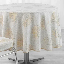 Nappe ronde (D180 cm) Sunny Gold Or