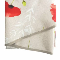 Nappe ronde (D180 cm) Sweet Poppy Rouge