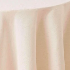 Nappe ronde lin (180 cm) Pauline Écru
