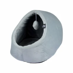 Niche d'intérieur avec jouet pour chat Sweet L35 cm Gris clair