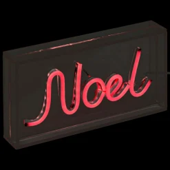 Néon lumineux à poser USB (H12,5 cm) Noël Rouge