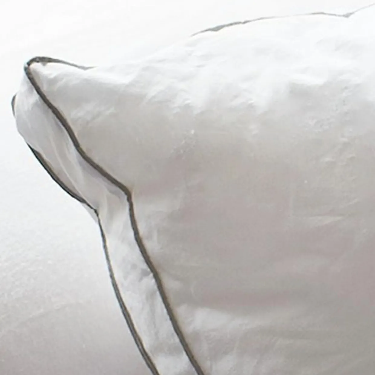 Oreiller rectangulaire moelleux (50 x 70 cm) Sensation Duvet Blanc