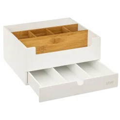 Organisateur de maquillage 1 tiroir Natureo Blanc