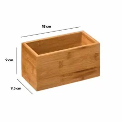 Organiseur en bambou (18 x 19 cm) Petit modèle Instant Naturel
