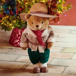 Ours de Noël décoratif (H45 cm) Misha d'Alaska