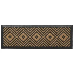 Paillasson Coco (25 x 75 cm) Losange Beige