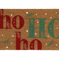 Paillasson de Noël coco (40 x 60 cm) Ho Ho Multicolore