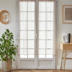 Paire de voilages passe-tringle (60 x 160 cm) Arthur Beige