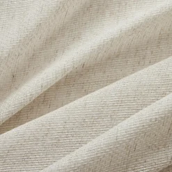 Paire de voilages passe-tringle effet lin (70 x 200 cm) Luca Beige