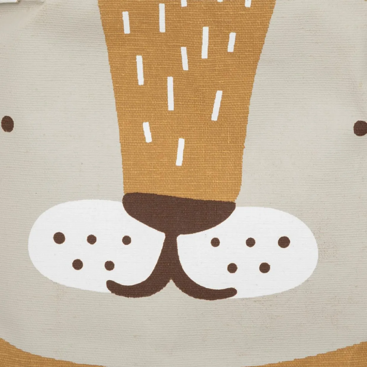 Panier à jouets enfant (32 x 40 cm) Lion Jaune