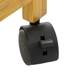 Panier à linge à roulettes (55 x 28 x 80 cm) Livo Beige