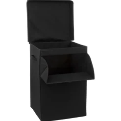 Panier à linge pliable (36 x 36 x 55 cm) Colorama Noir