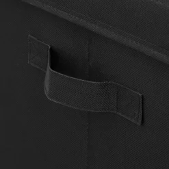 Panier à linge pliable (36 x 36 x 55 cm) Colorama Noir