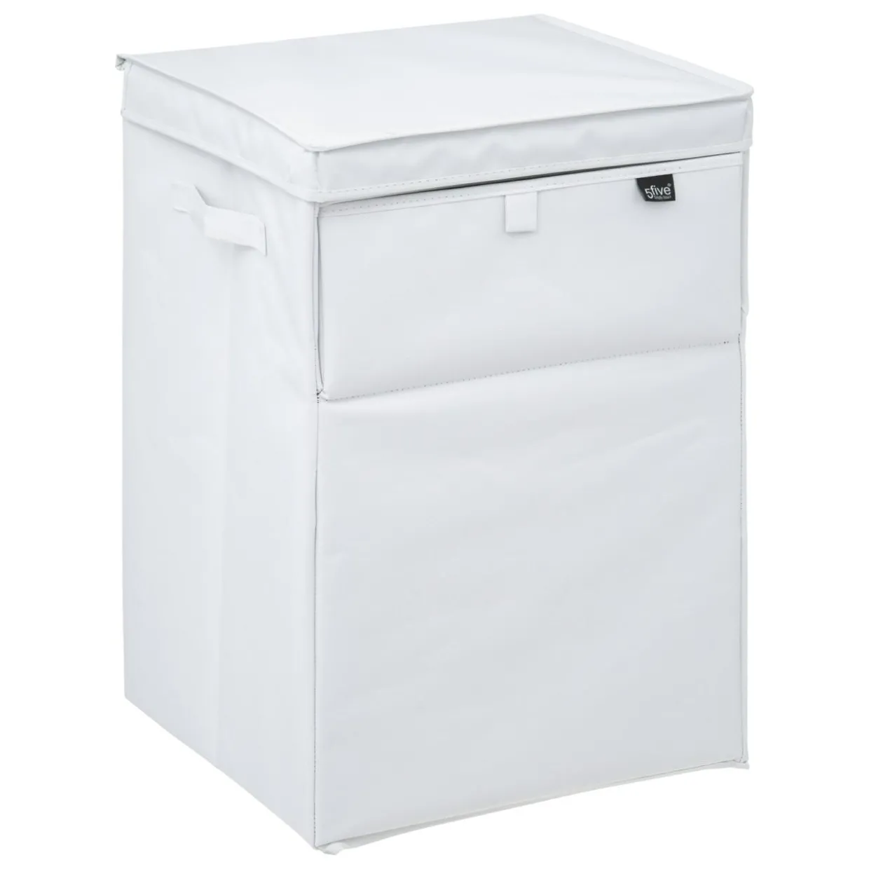 Panier à linge pliable (36 x 36 x 55 cm) Colorama Blanc