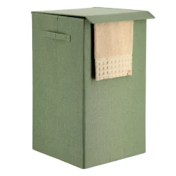 Panier à linge pliable (H60 cm) TissuFlex Vert