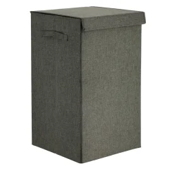 Panier à linge pliable (H60 cm) TissuFlex Gris
