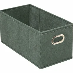 Panier de rangement (15 x 31 cm) Helena Vert kaki
