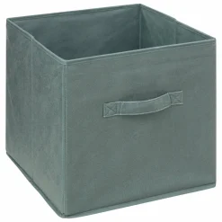 Panier de rangement (31 x 31 cm) Velours Kaki