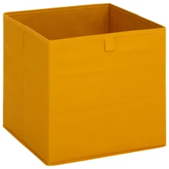 Panier de rangement (31 x 31 cm) Folia Jaune