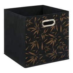 Panier de rangement (31 x 31 x 31 cm) Casual Noir