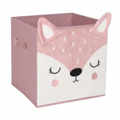 Panier de rangement enfant (29 x 29 cm) Biche Rose