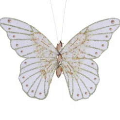 Papillon de Noël (H11 cm) Apollin Lilas