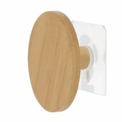 Patère adhésive (D8,5 cm) easy Chic Naturel