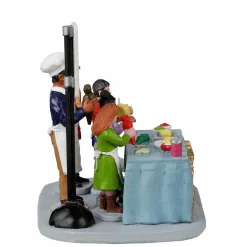 Personnages Lemax Atellier de décoration de biscuits