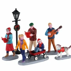 Personnages Lemax Chorale de Noël