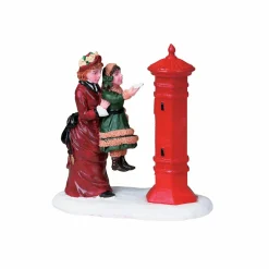 Personnages Lemax Lettre au Père Noël