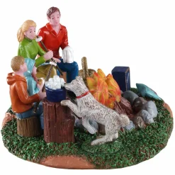 Personnages Lemax Moment de plaisir en famille