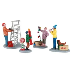 Personnages Lemax Opération décoration de Noël