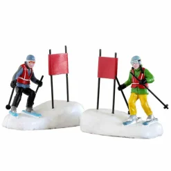 Personnages Lemax Stars du slalom