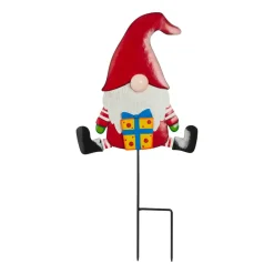 Piquet de jardin en métal (H50 cm) Lutin Multicolore