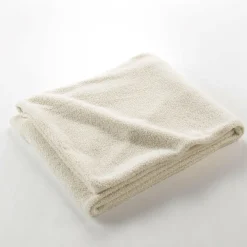 Plaid bouclette (180 x 220 cm) Wooly Ecru
