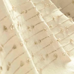 Plaid coton (120 x 150 cm) Golden Sunset Ecru