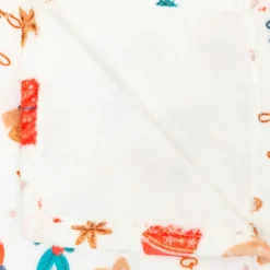 Plaid de Noël (180 x 130 cm) Délice Multicolore