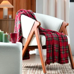 Plaid doux (140 x 200 cm) Willis Rouge