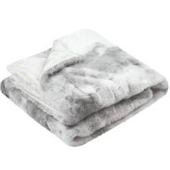 Plaid fausse fourrure (125 x 150 cm) Harald Beige