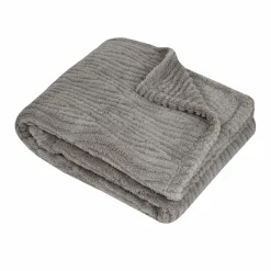 Plaid polaire (160 cm) Columbia Beige