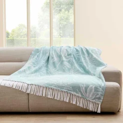 Plaid polycoton (125 x 150 cm) Hera Bleu