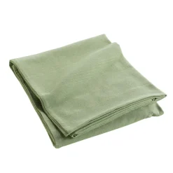 Plaid polycoton (180 x 220 cm) Lucile Vert sauge