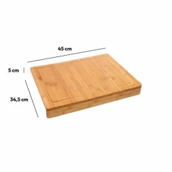 Planche à découper en bambou (45 x 34 cm) Siao Naturel
